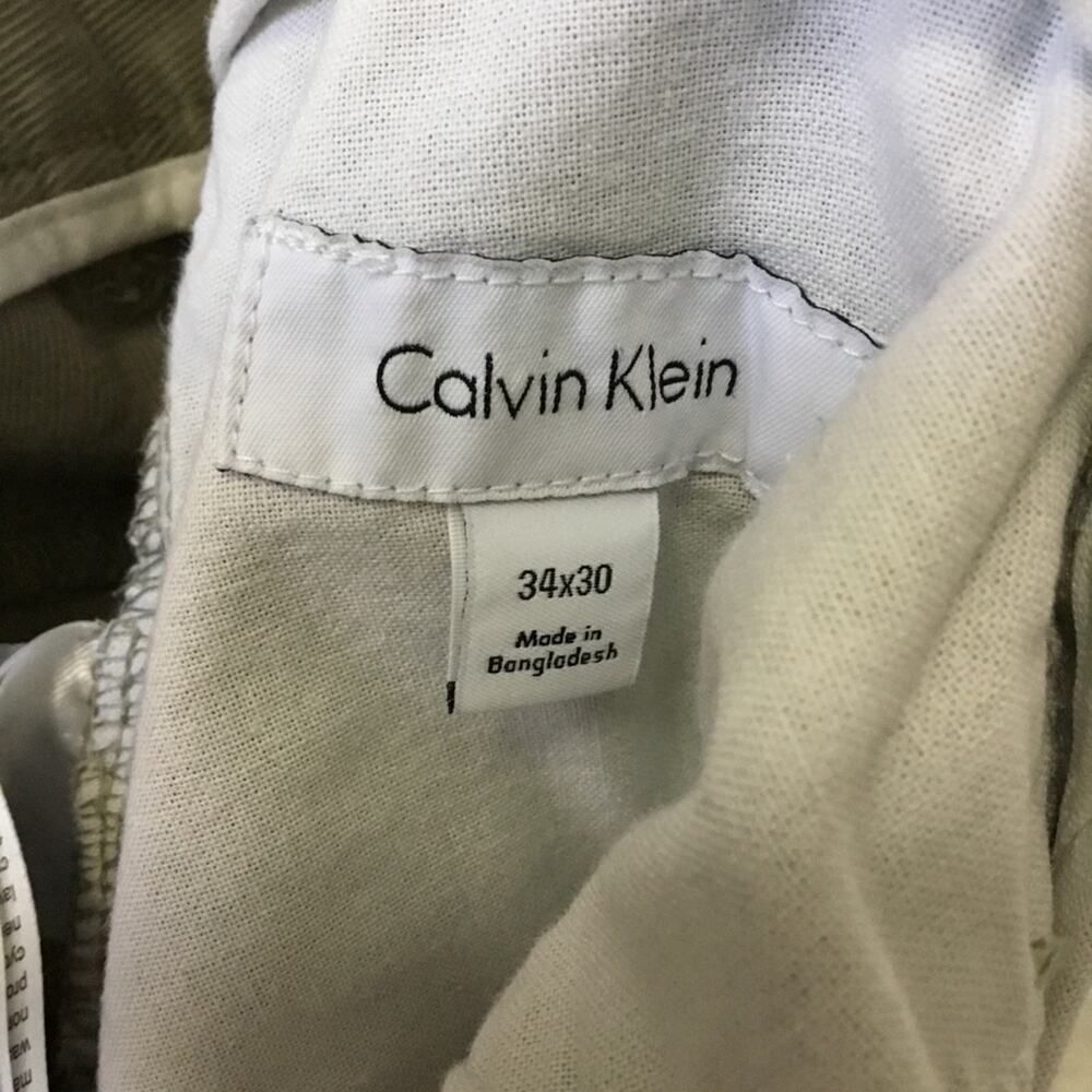Calvin Klein Men Light Brown Casual Pants - Picture 11 of 16